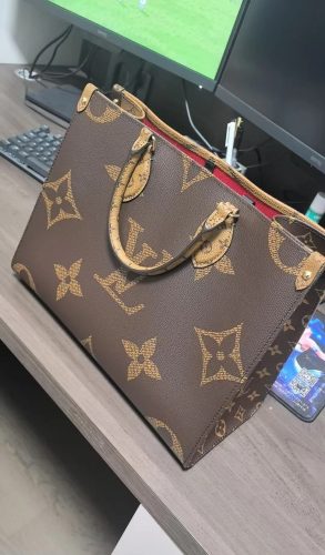 高仿精品 LV ONTHEGO 中號 托特 購物包包 M45321 photo review