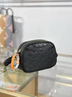 精品高仿 LV TINY CAMERA BAG 黑色 相機包 M25518：圖片 4