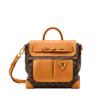頂級精品 LV STEAMER 30 黃花 雙肩後背包包 M25989