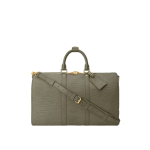 頂級精品 LV Keepall Bandoulière 45 牛皮 卡其綠色 旅行包 M15181