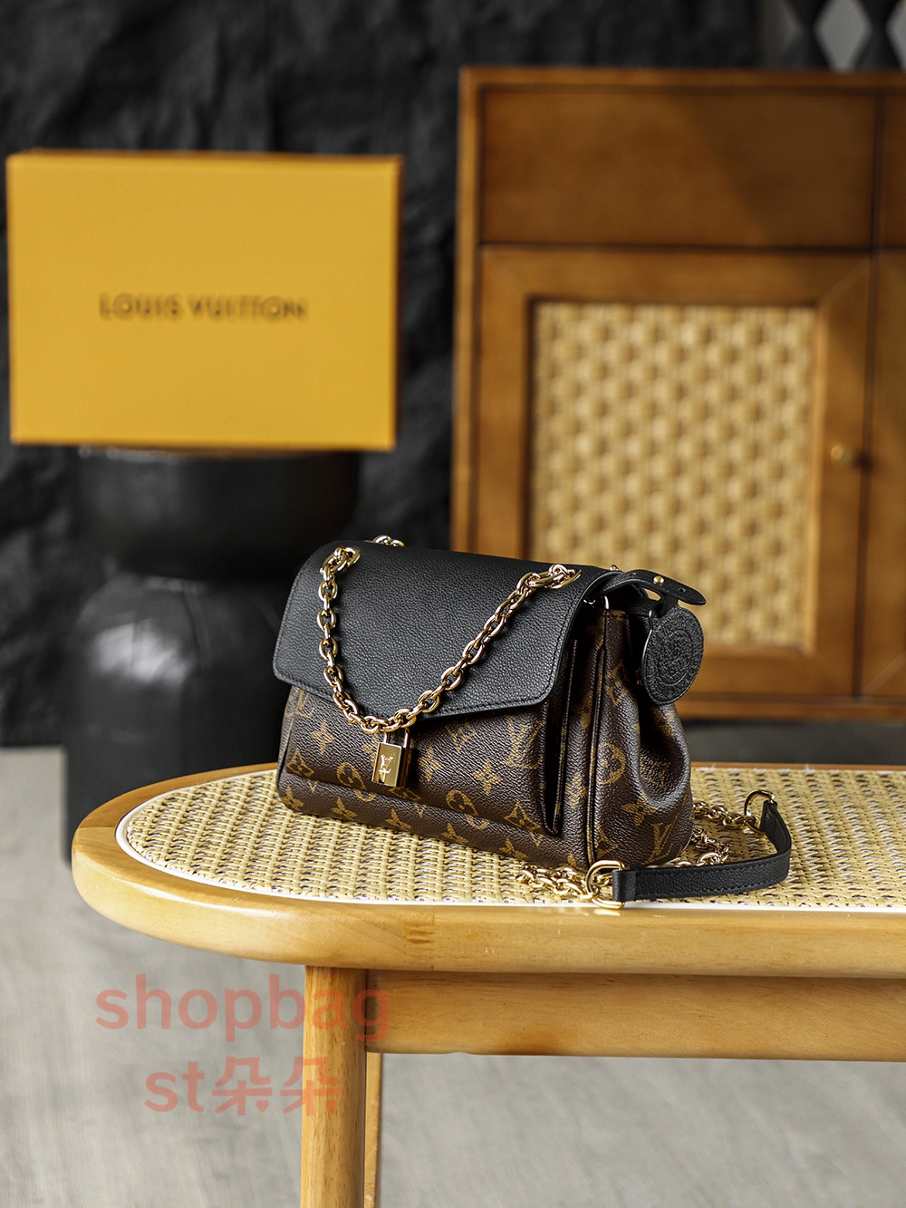 高仿包包 LV Saint-Germain BB 老花 斜挎單肩 鏈條包 M26398 4 LV小方胖子 女包推薦
