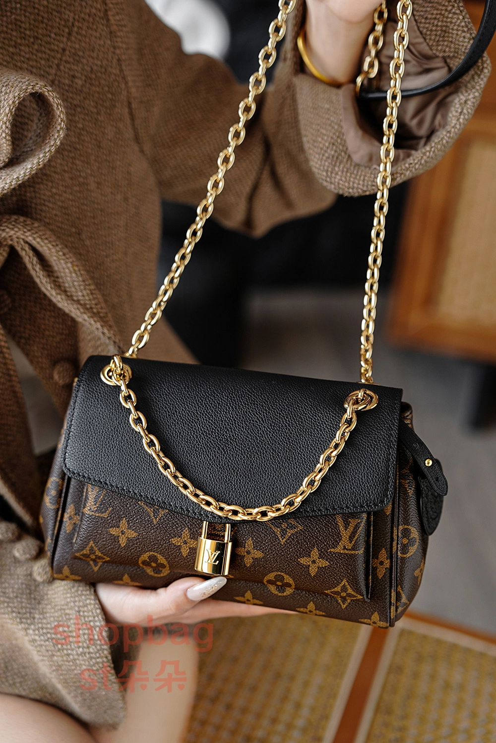 高仿包包 LV Saint-Germain BB 老花 斜挎單肩 鏈條包 M26398 23 LV Saint Germain BB