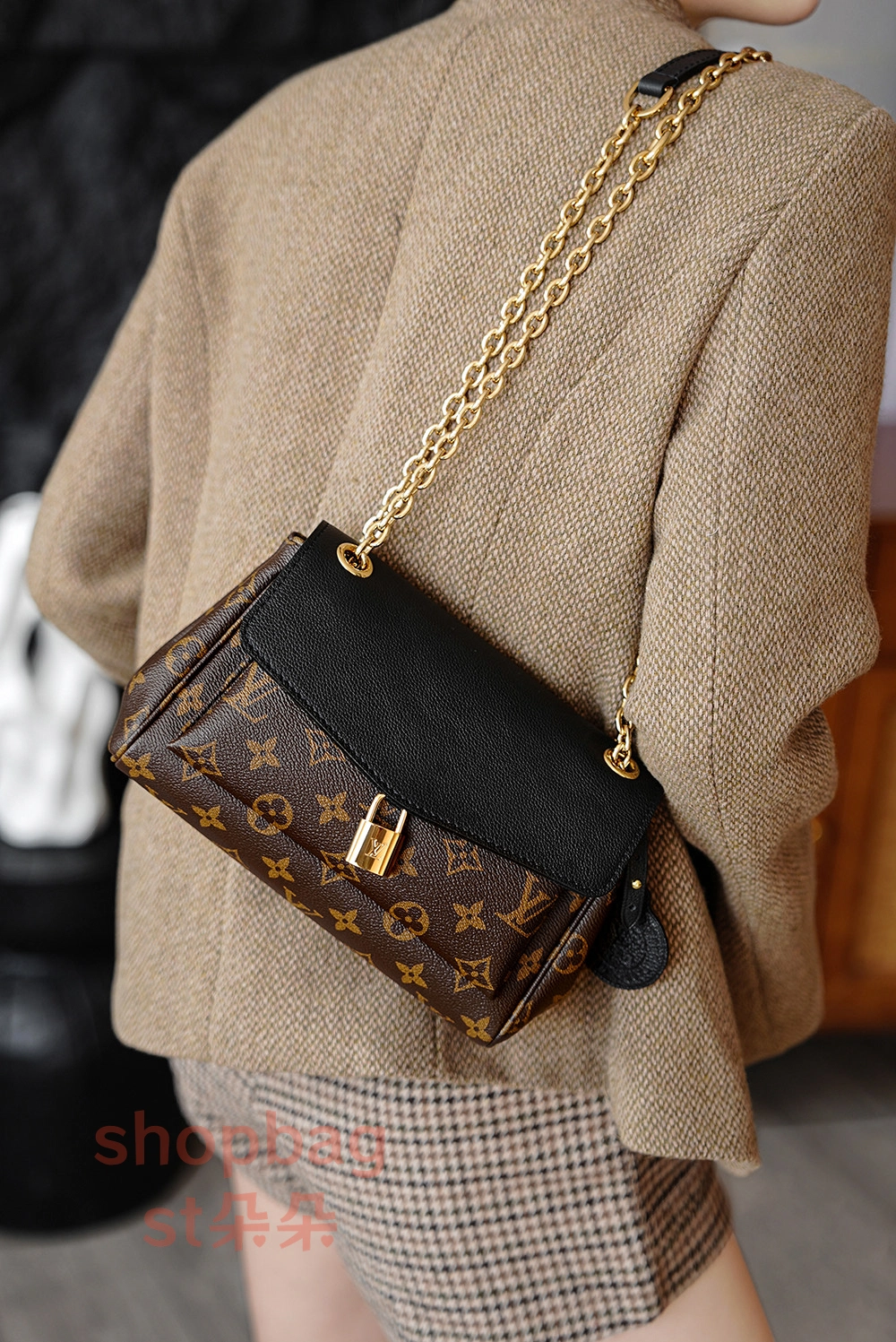 高仿包包 LV Saint-Germain BB 老花 斜挎單肩 鏈條包 M26398 21 LV Saint Germain BB