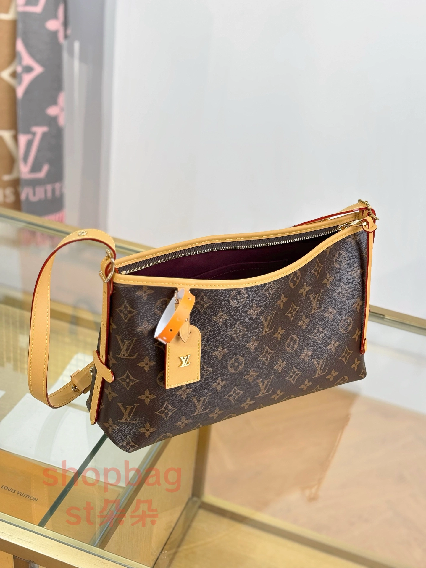 高仿精品包 LV CarryAll East West 新款 橫板 老花 購物袋 m28101 5 LV新款横板购物袋