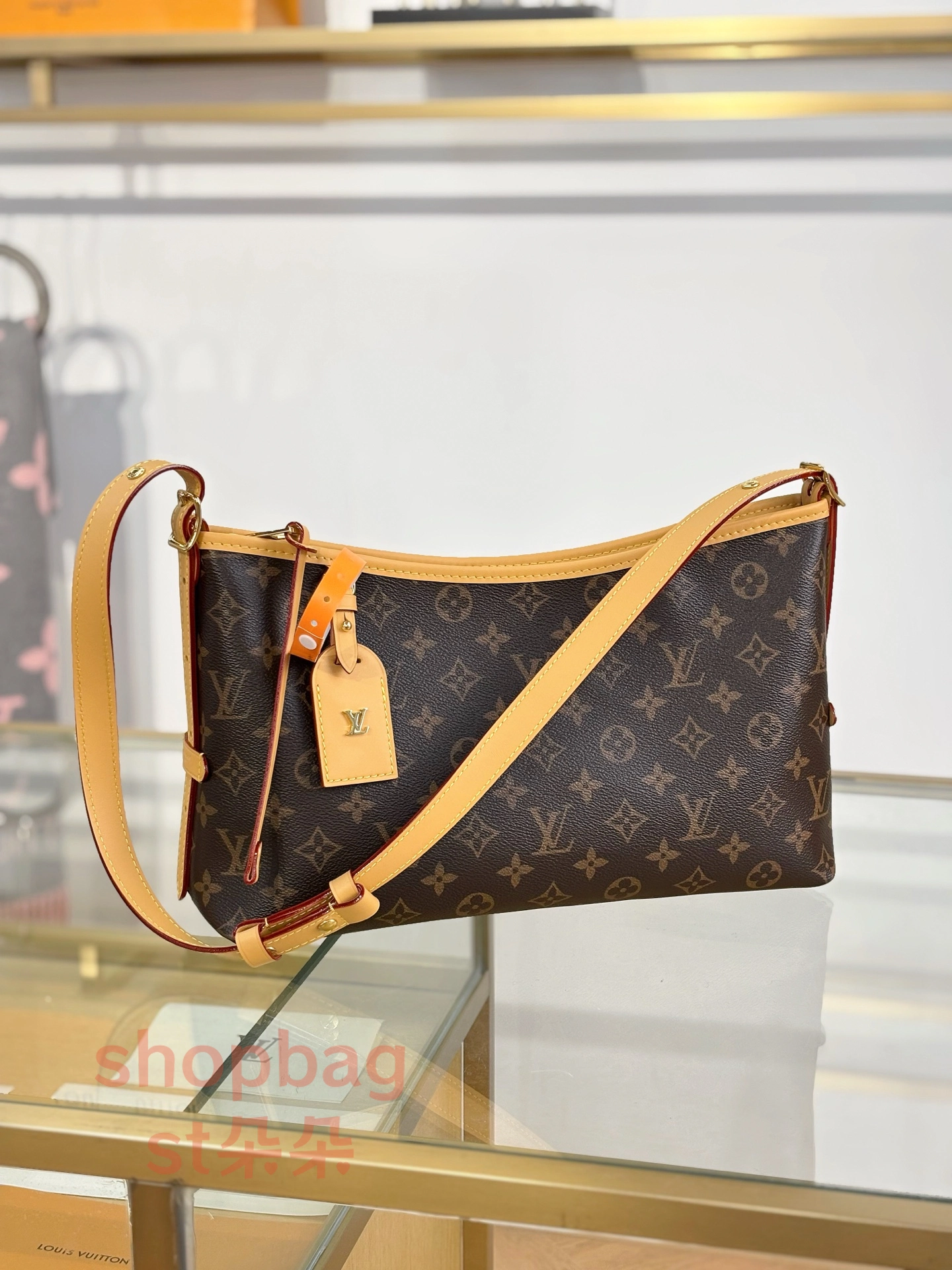高仿精品包 LV CarryAll East West 新款 橫板 老花 購物袋 m28101 3 LV新款横板购物袋