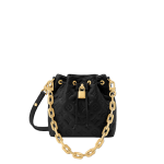 精品高仿 LV COUSSIN BUCKET 黑色 斜挎單肩 鏈條包 M26216