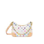 高仿包包 LV x TM Boulogne Monogram 白三彩 牛角包-M27790