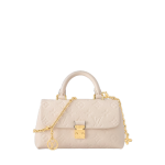 高仿包 LV Nano Madeleine 白色 壓紋 鏈條包 M12145