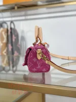 a貨 LV Nautical 系列 Nano Speedy 玫紅色 麻將口袋包 m27603：圖片 8