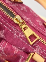 a貨 LV Nautical 系列 Nano Speedy 玫紅色 麻將口袋包 m27603：圖片 16