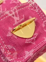 a貨 LV Nautical 系列 Nano Speedy 玫紅色 麻將口袋包 m27603：圖片 14