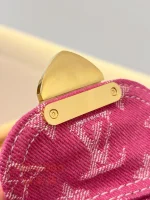 a貨 LV Nautical 系列 Nano Speedy 玫紅色 麻將口袋包 m27603：圖片 13