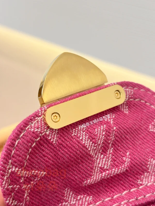 a貨 LV Nautical 系列 Nano Speedy 玫紅色 麻將口袋包 m27603：圖片 13