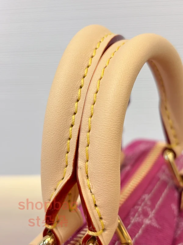 a貨 LV Nautical 系列 Nano Speedy 玫紅色 麻將口袋包 m27603：圖片 11