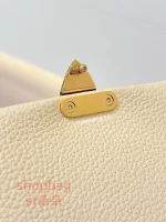 高仿包 LV Nano Madeleine 白色 壓紋 鏈條包 M12145：圖片 17