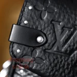 高仿包 LV Trunkie 2026款新款 黑色壓紋 鏈條包：圖片 17