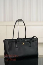 高仿包香奈兒 26S CARF 黑色tote 單肩購物袋 A15206：圖片 4