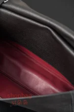 高仿精品 CHANEL 26S 𝐆𝐃同款CF 大號黑色銀扣 口蓋包包 AS6231：圖片 26