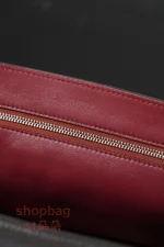 高仿精品 CHANEL 26S 𝐆𝐃同款CF 大號黑色銀扣 口蓋包包 AS6231：圖片 24