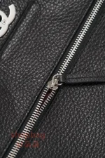 高仿精品 CHANEL 26S 𝐆𝐃同款CF 大號黑色銀扣 口蓋包包 AS6231：圖片 19