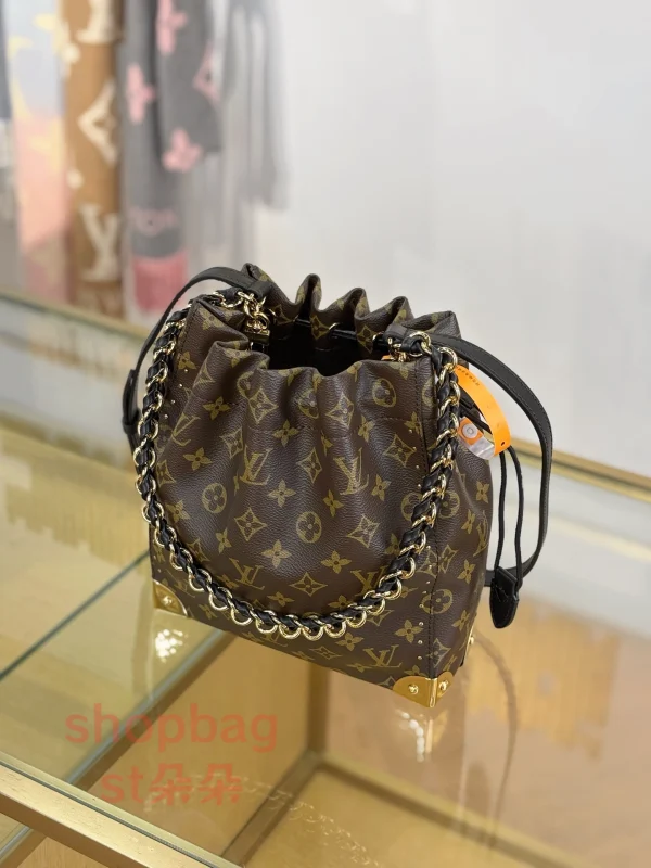 a貨 LV Noé Trunk 2026 春夏 老花 單肩 水桶包 M28515：圖片 4