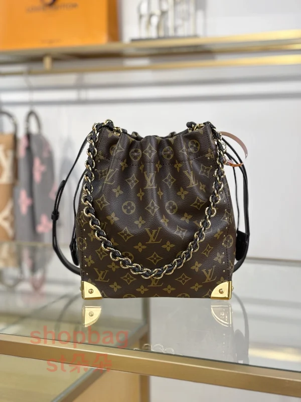 a貨 LV Noé Trunk 2026 春夏 老花 單肩 水桶包 M28515：圖片 2