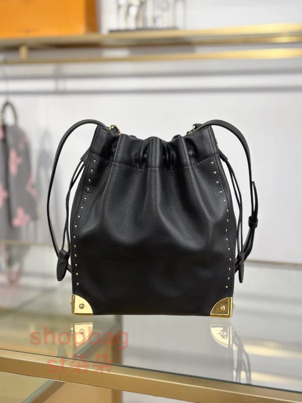 a貨 LV Noé Trunk 2026 春夏 黑色 單肩水桶包 M29391：圖片 9