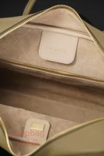 a貨 香奈兒 𝟐𝟔𝐬𝐬新款 卡其色 大號 保齡球包 AS6211：圖片 20