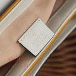 古馳精品包 經典Padlock MINI 雙色拼接掛鎖造型手提肩背包 658487：圖片 16