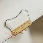 古馳精品包 經典Padlock MINI 雙色拼接掛鎖造型手提肩背包 658487：圖片 10