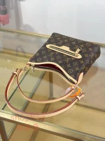 頂級高仿 LV Lineup BB 老花 兩用包 肩背包 M28423：圖片 6