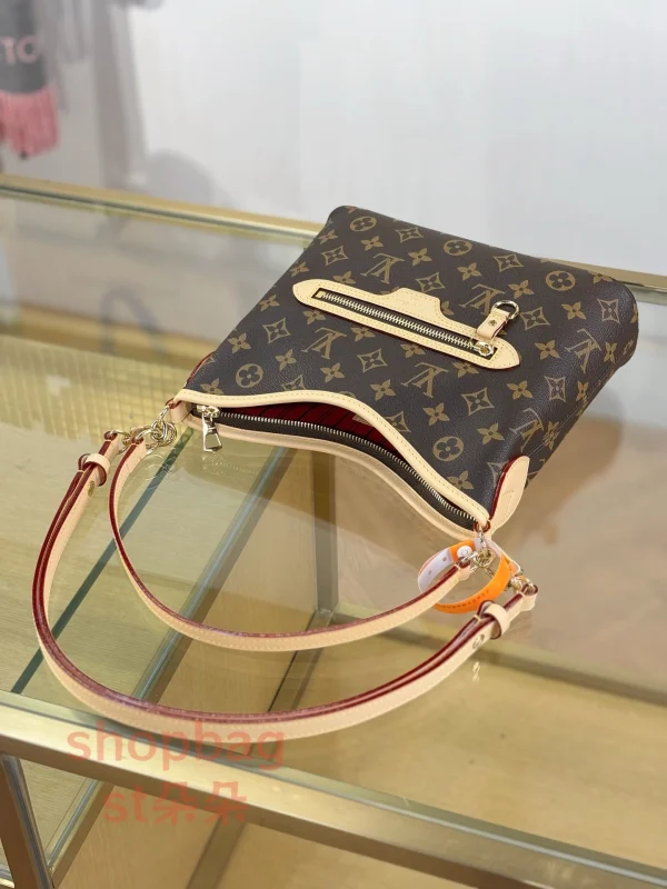 頂級高仿 LV Lineup BB 老花 兩用包 肩背包 M28423：圖片 6