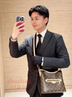 頂級高仿 LV Lineup BB 老花 兩用包 肩背包 M28423：圖片 30