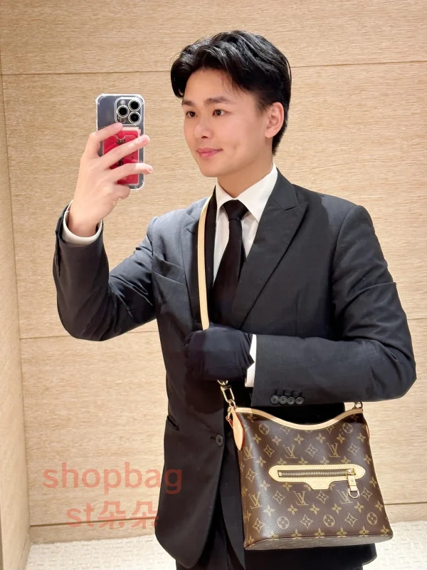 頂級高仿 LV Lineup BB 老花 兩用包 肩背包 M28423：圖片 30