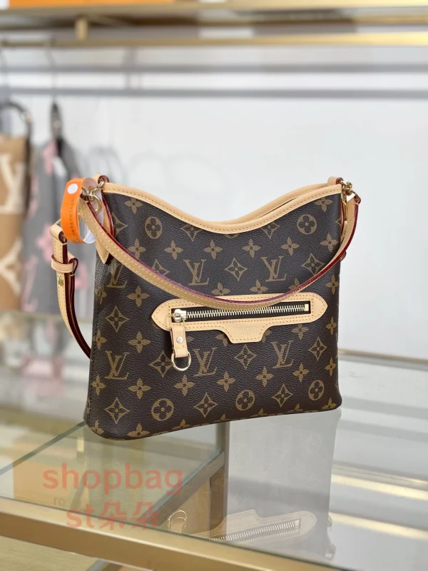 頂級高仿 LV Lineup BB 老花 兩用包 肩背包 M28423：圖片 3