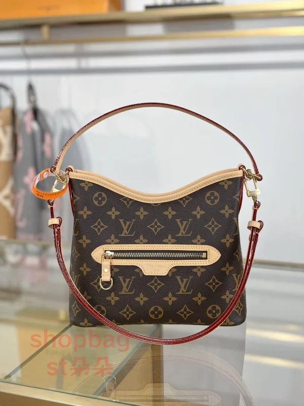 頂級高仿 LV Lineup BB 老花 兩用包 肩背包 M28423：圖片 2