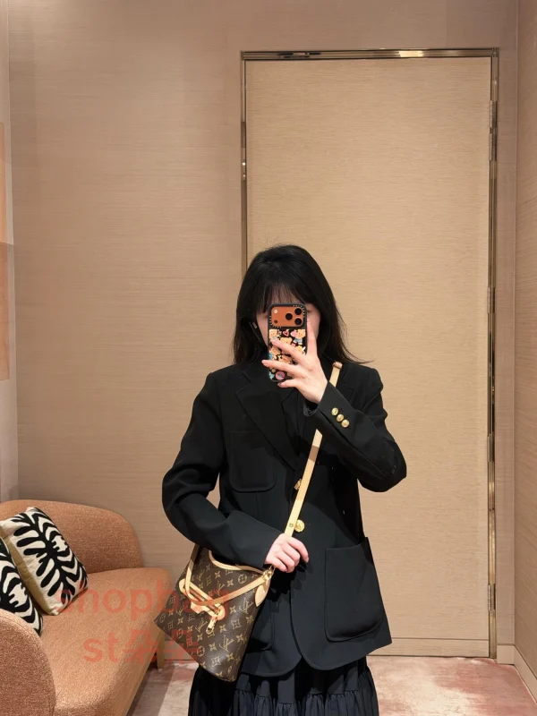 頂級高仿 LV Lineup BB 老花 兩用包 肩背包 M28423：圖片 26