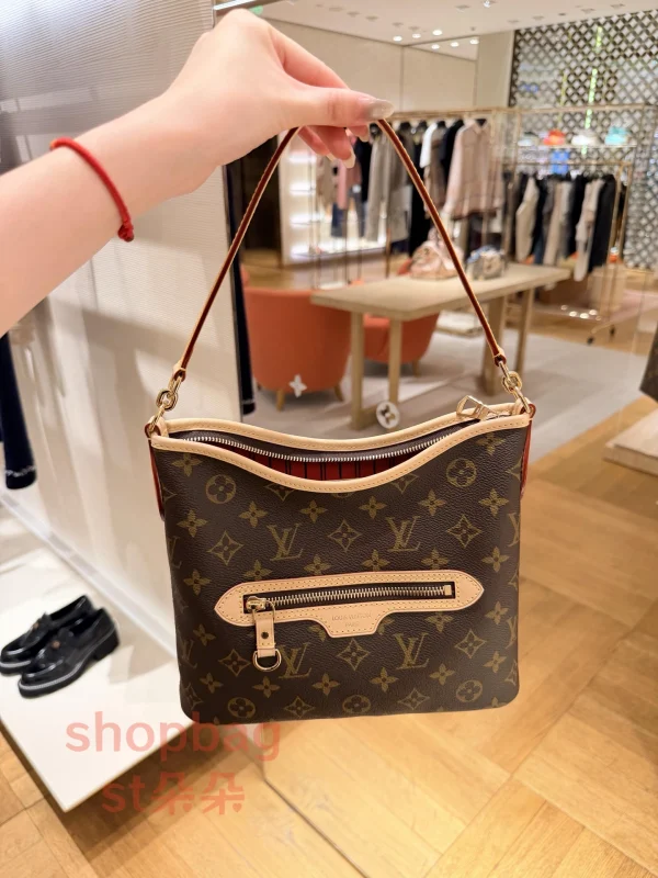 頂級高仿 LV Lineup BB 老花 兩用包 肩背包 M28423：圖片 24