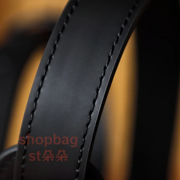高仿包 LV Keepall 50 黑色Monogram 旅行袋 M14202：圖片 17