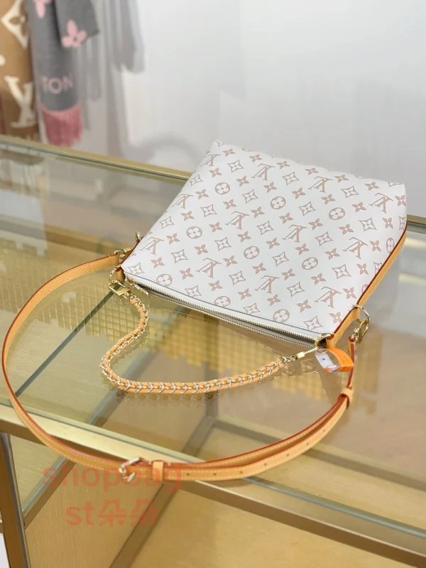 高仿包 LV Multipass 新款2026 白花斜挎包 M2A078：圖片 4