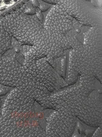 高仿包 LV NANO Boulogne Monogram epi 黑色法棍系列 牛角包- M28427：圖片 13