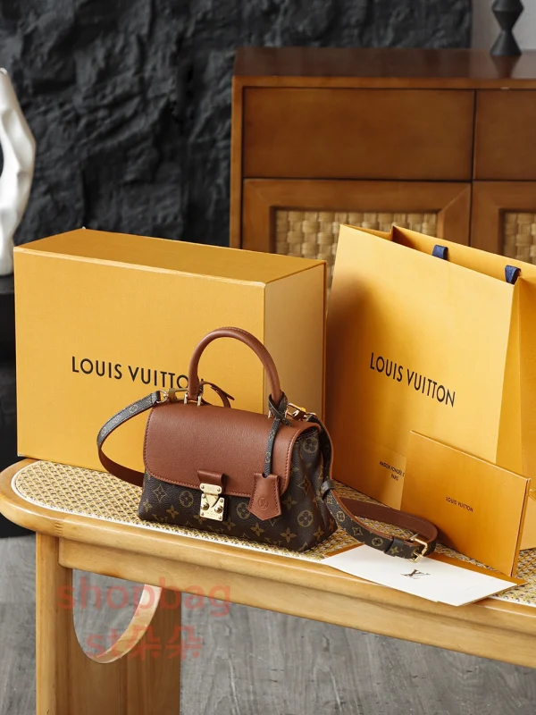 高仿包包 LV Madeleine BB 單肩手提手袋 M28288：圖片 10