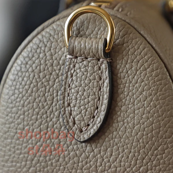 高仿包包 LV Nano Speedy 大象灰 斜挎包 M82890：圖片 17