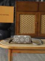 高仿包包 LV Nano Speedy 大象灰 斜挎包 M82890：圖片 3