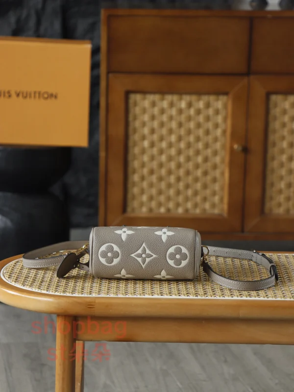 高仿包包 LV Nano Speedy 大象灰 斜挎包 M82890：圖片 3