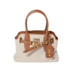 高仿包 MiuMiu Aventure 新款 帆布手挽袋