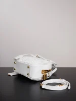 高仿包 MiuMiu Matelassé 新款 褶皺皮革手挽袋：圖片 7