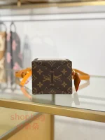 高仿包 LV 2026 早秋男裝系 牛奶盒造型 老花 單肩包 M29326：圖片 10