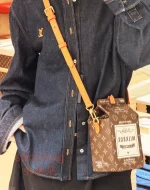 高仿包 LV 2026 早秋男裝系 牛奶盒造型 老花 單肩包 M29326：圖片 20
