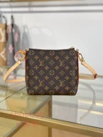 高仿包 LV MULTIPASS Mini 新款2026 老花斜挎包 M29099：圖片 9